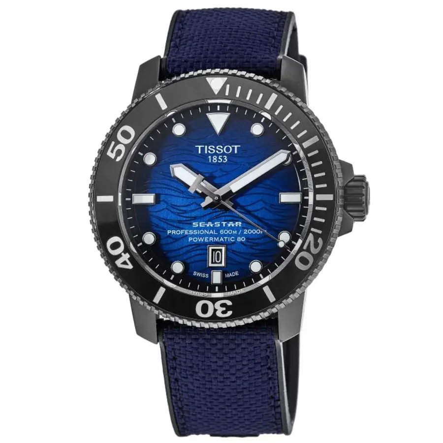 Tissot T120.607.37.041.00 Seastar 2000 Professional Rubber Automatic Mens Watch