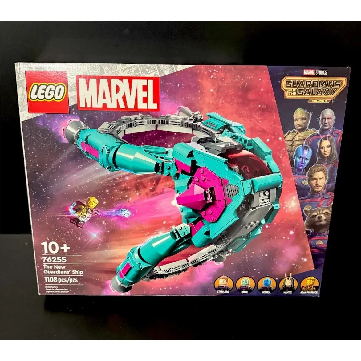 Lego Marvel: The Guardians` Ship 76255 Retired Set