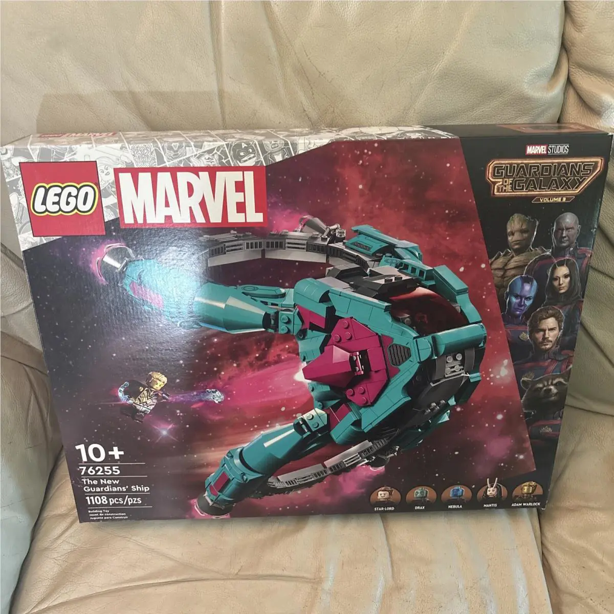 Lego Marvel: The Guardians` Ship 76255