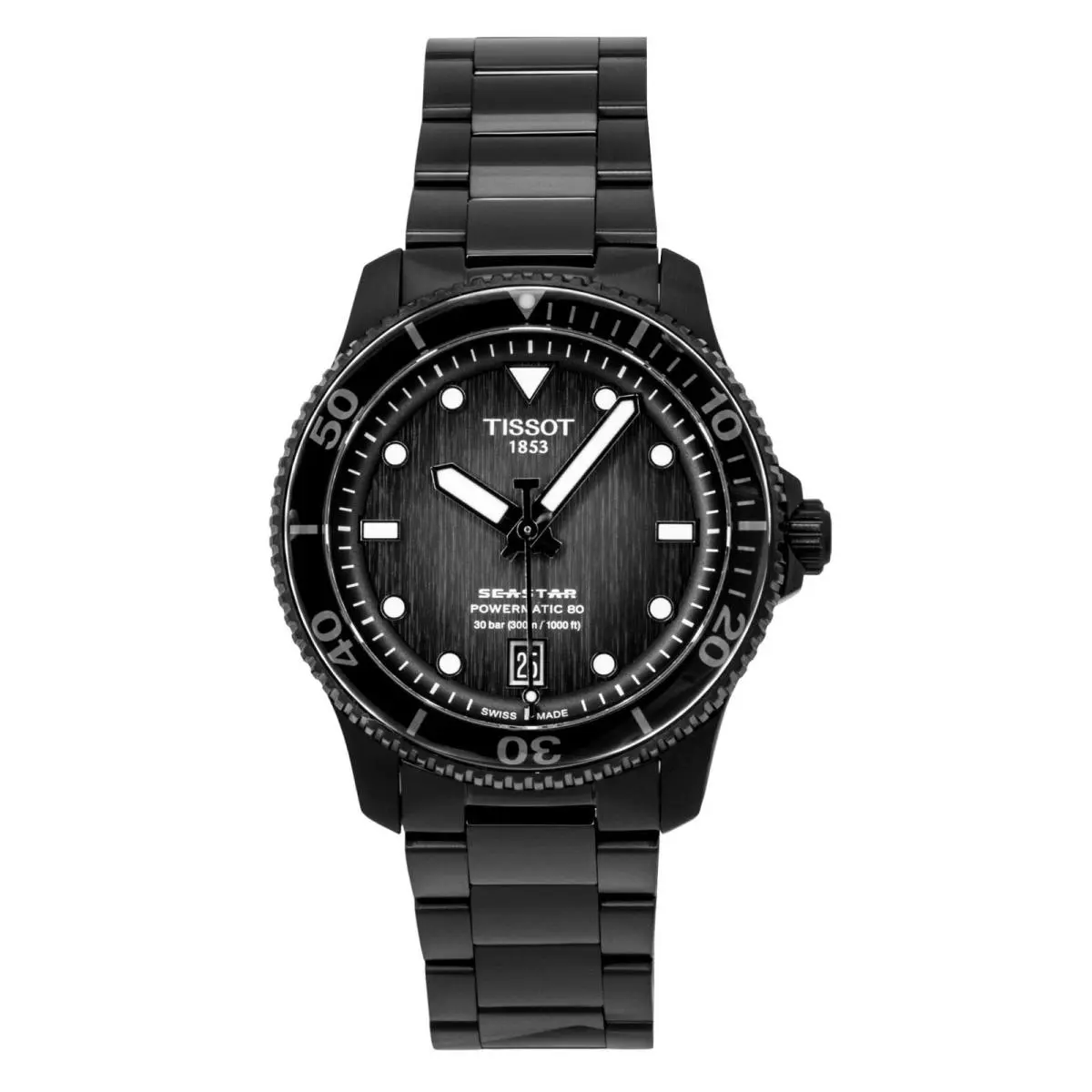 Tissot Grey and Black Dial Automatic Casual T120.807.33.051.00 Men`s Watch