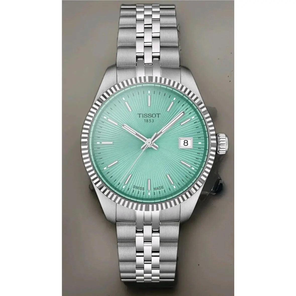 Tissot Ballade Swiss Quartz Green Dial Watch T156.210.11.091.00