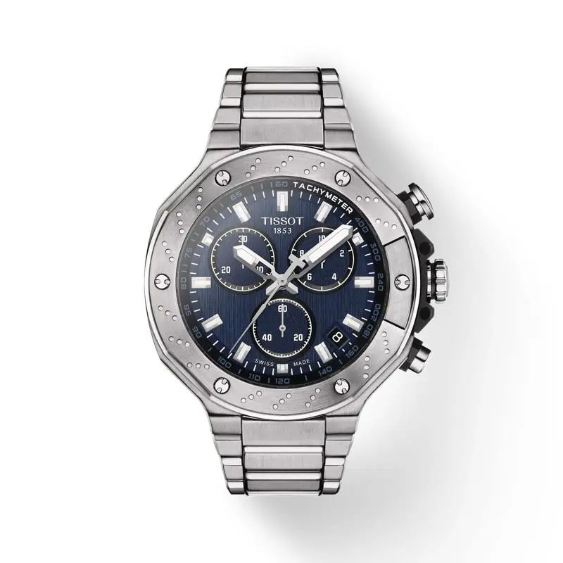 T-race Chronograph Blue Dial Men`s Watch T141.417.11.041.00 by Tissot