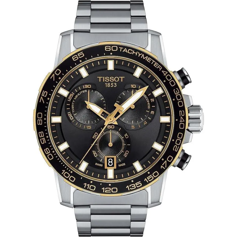 Tissot Men`s Supersport Chrono Stainless Steel Watch T1256172105100