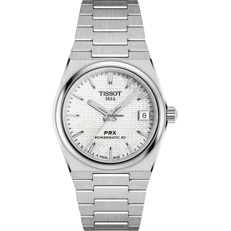Tissot T1372071111100 Prx Auto 35MM Mother OF Pearl Dial T137.207.11.111.00