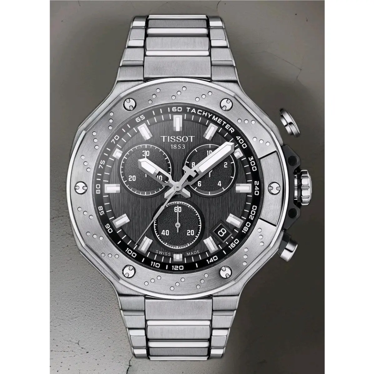 Tissot T-race Chronograph Black Dial Men`s Watch T141.417.11.051.01
