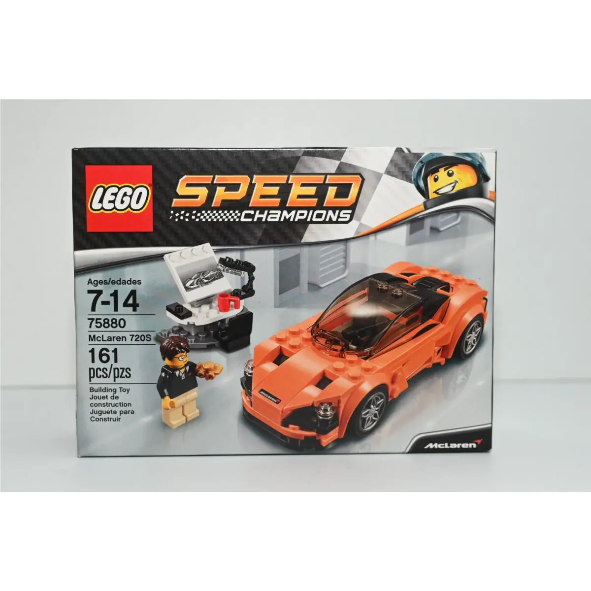Lego Speed Champions 75880 Mclaren 720S Htf 161 Pcs Retired