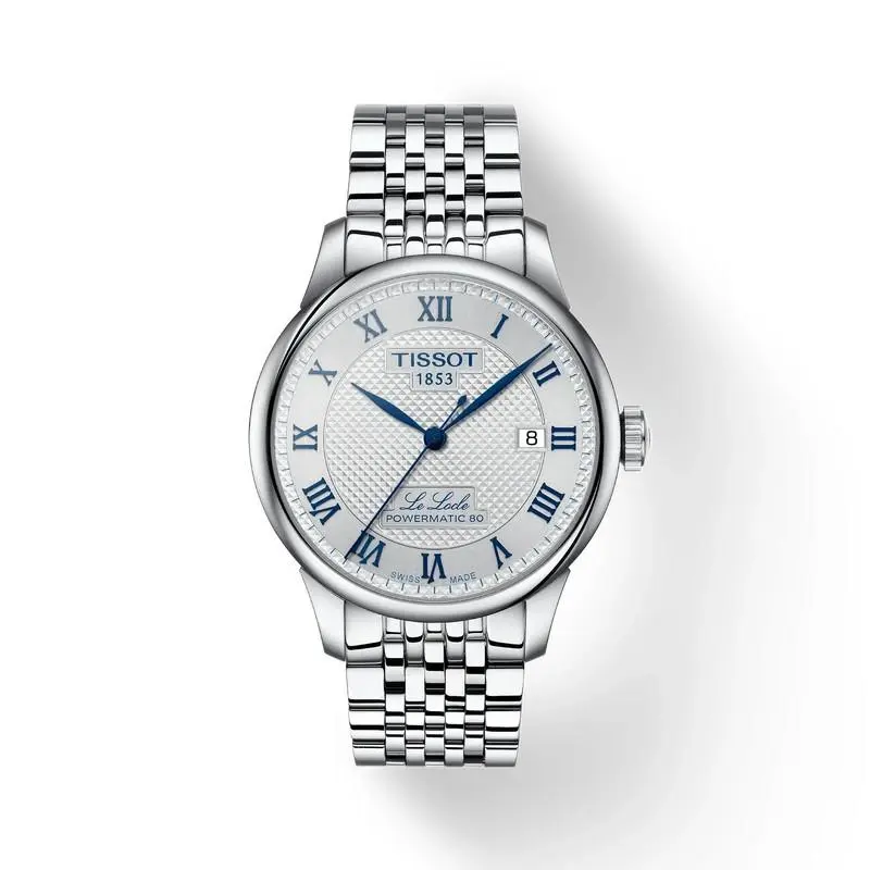 Le Locle 20th Anniversary 39.3mm Silver Dial Watch T0064071103303 by Tissot