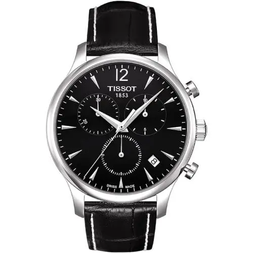 Men`s T0636171605700 Classic Stainless Steel Watch by Tissot