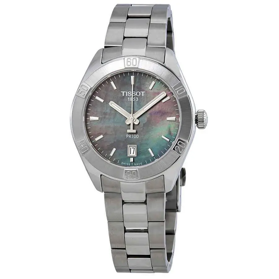 Tissot PR 100 Sport Chic Black Mop Dial Ladies Watch T101.910.11.121.00
