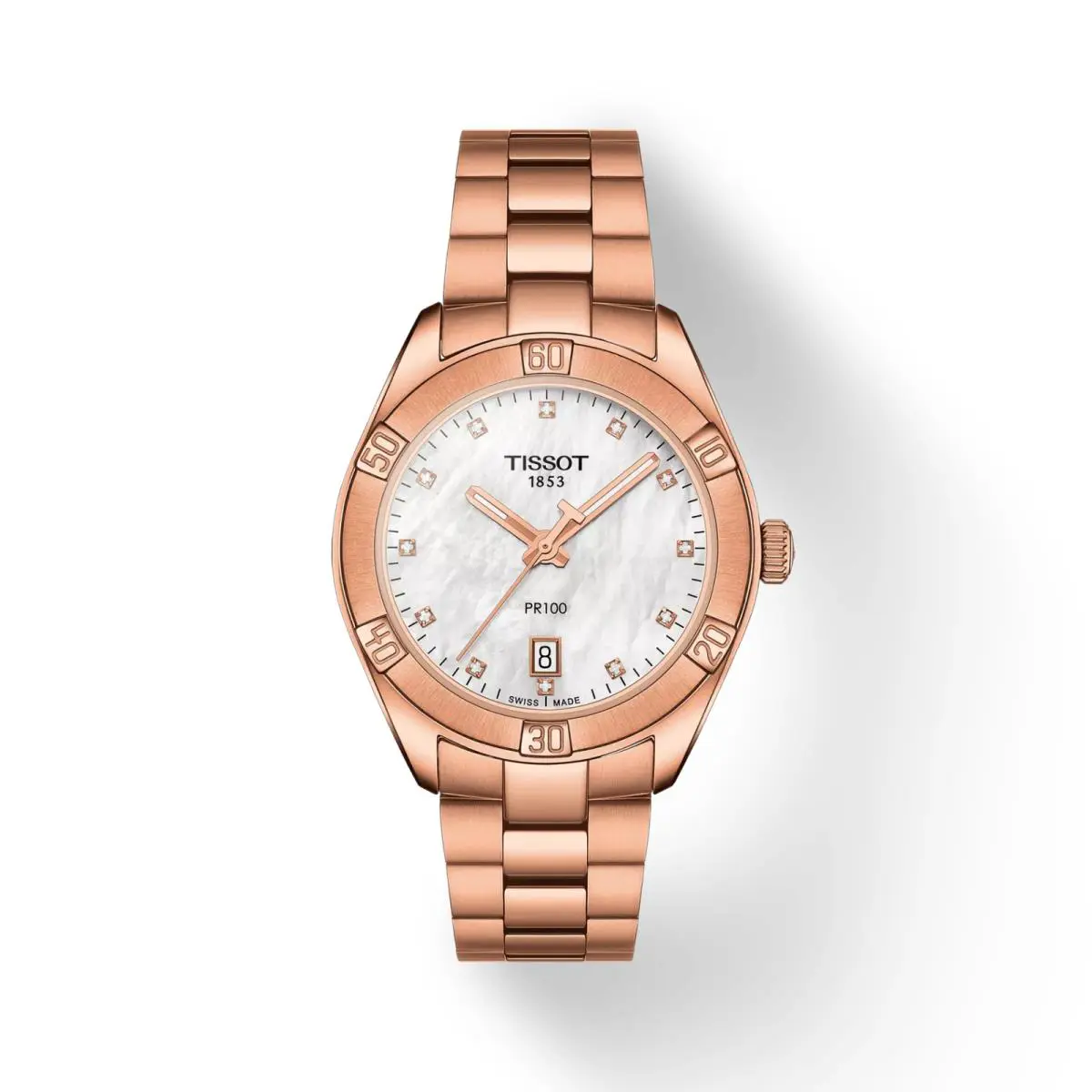 Tissot PR 100 Sport Chic Mother-of-pearl Dial Women`s Watch T1019103311600