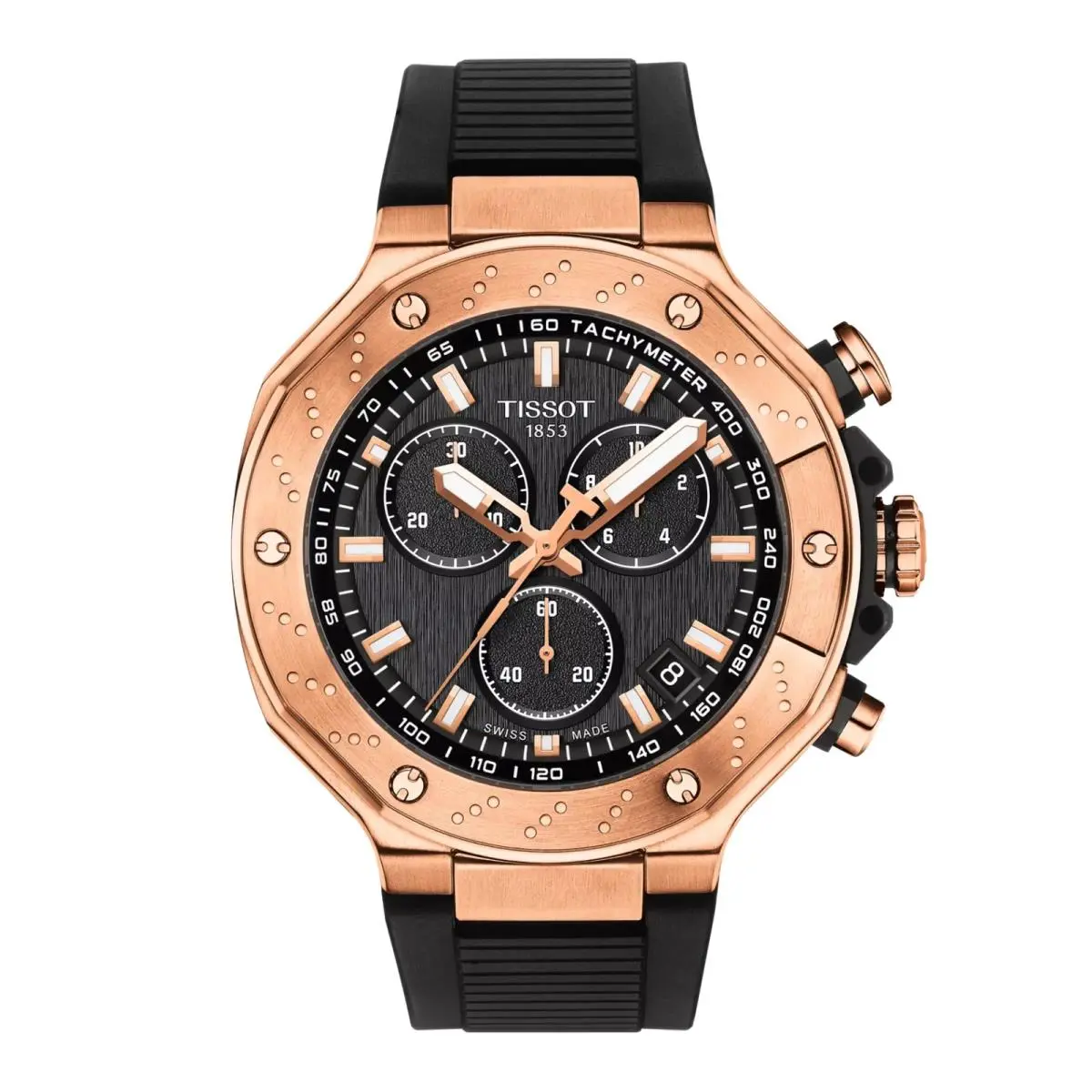 Tissot T-race Chronograph Quartz Black Dial Men`s Watch T141.417.37.051.00