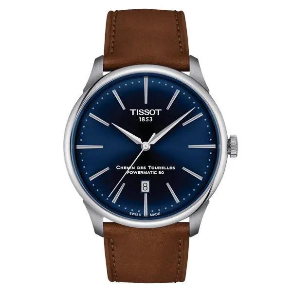 Tissot Men`s Chemin Des Tourelles 39mm Automatic Watch T139.807.16.041.00