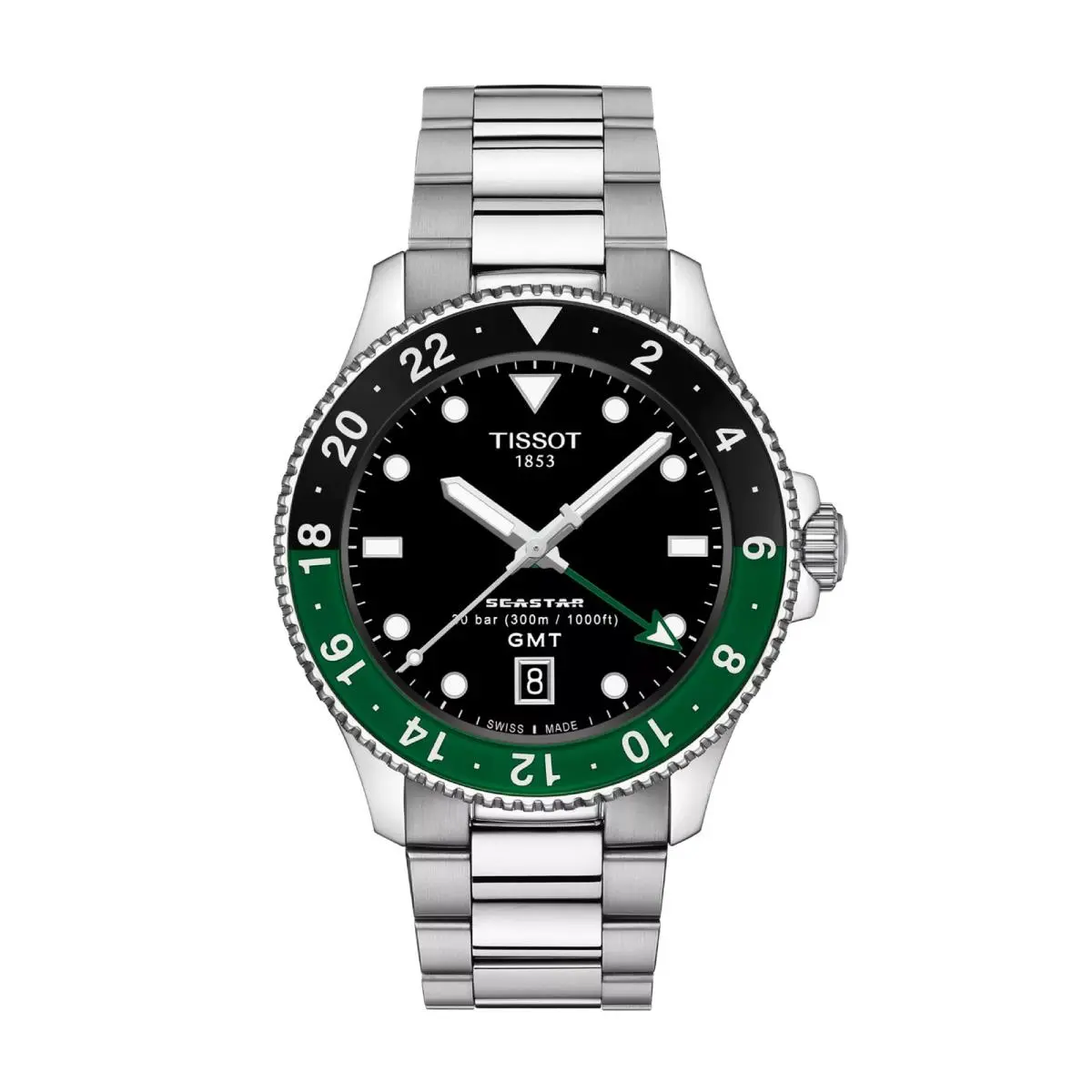 Tissot Seastar 1000 Gmt 40MM Quartz - T1208521105100