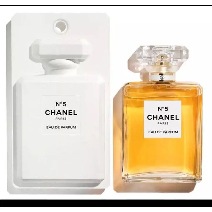 Chanel N°5 Limited Ed No 5 Edp 3.4 oz 100ml with Bag and Cupcake Toppers