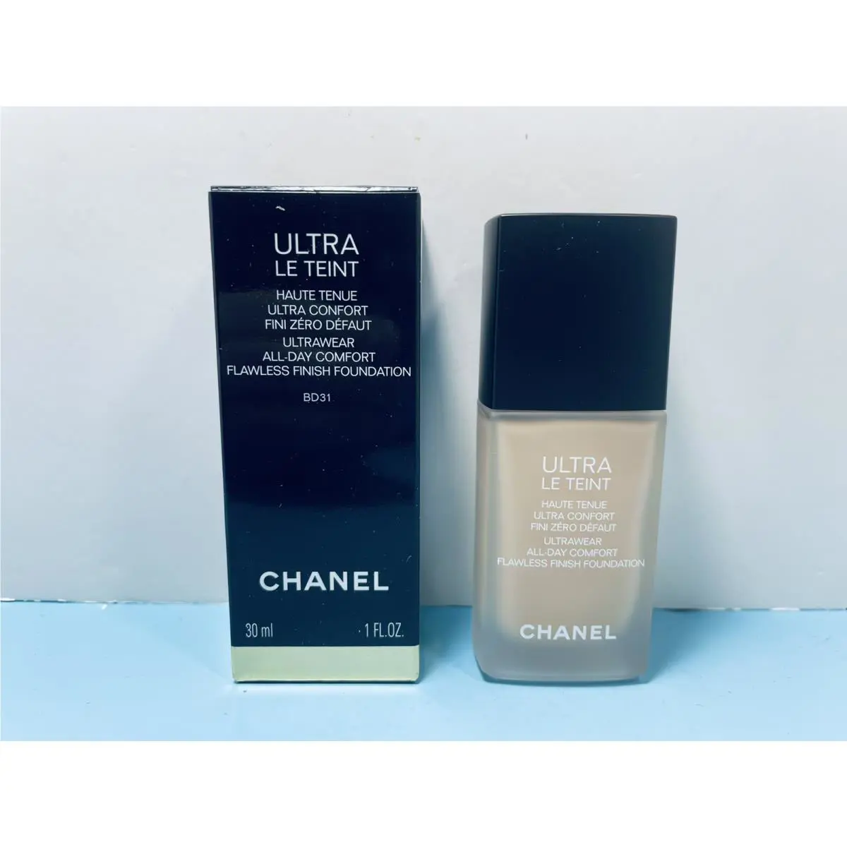 Chanel - Ultrawear All Day Comfort Flawless Finish Foundation -BD31 -1 OZ -boxed