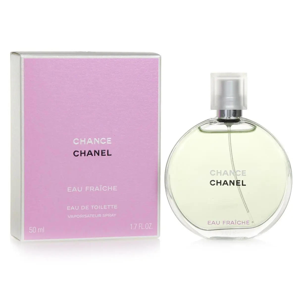 Chanel Chance Eau Fraiche Women 1.7oz / 50ml Edt Spray Box