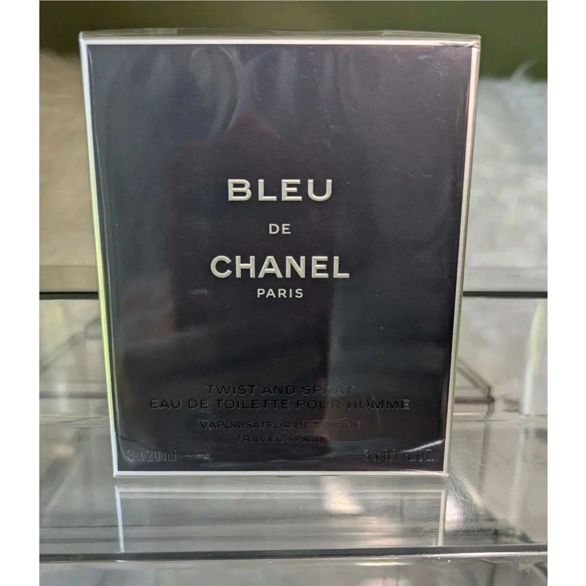 Chanel Bleu De Chanel Edt Twist Spray Three 3X20ml/0.7Oz