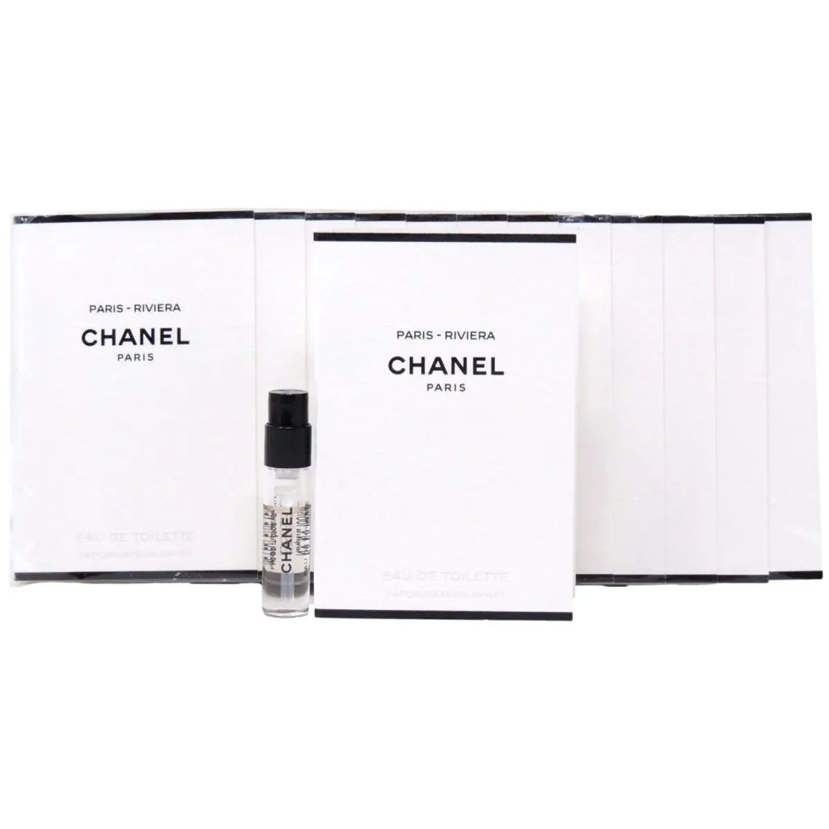 Chanel Paris Riviera Edt 1.5ml .05fl oz x 12 Perfume Cologne Spray Sample Vials