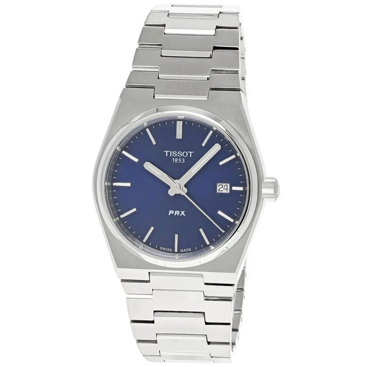 Tissot Prx 35mm Qtz S-steel Blue Dial Unisex Watch T137.210.11.041.00