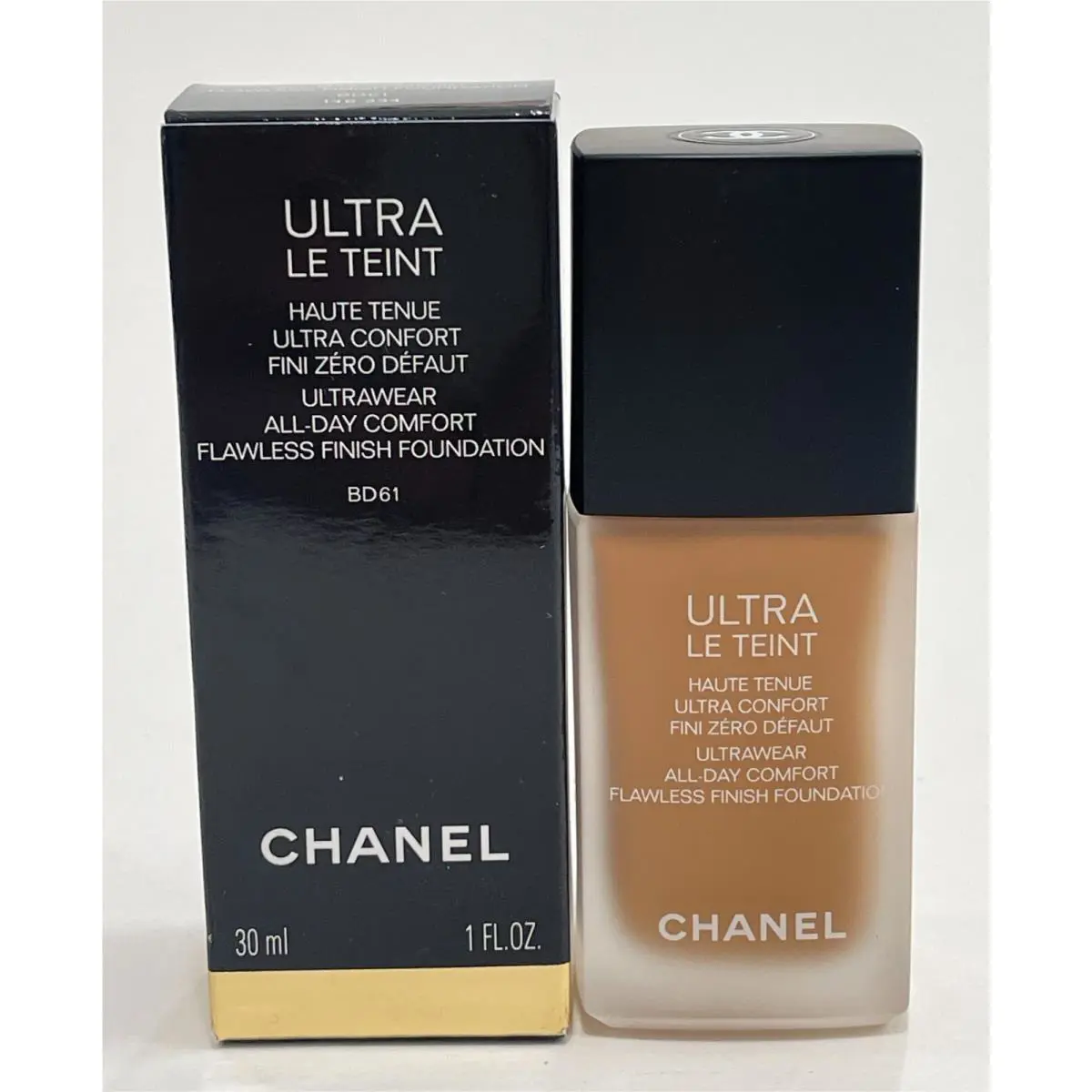 Chanel Ultrawear All Day Comfort Flawless Finish Foundation BD61 1 fl oz / 30 ml