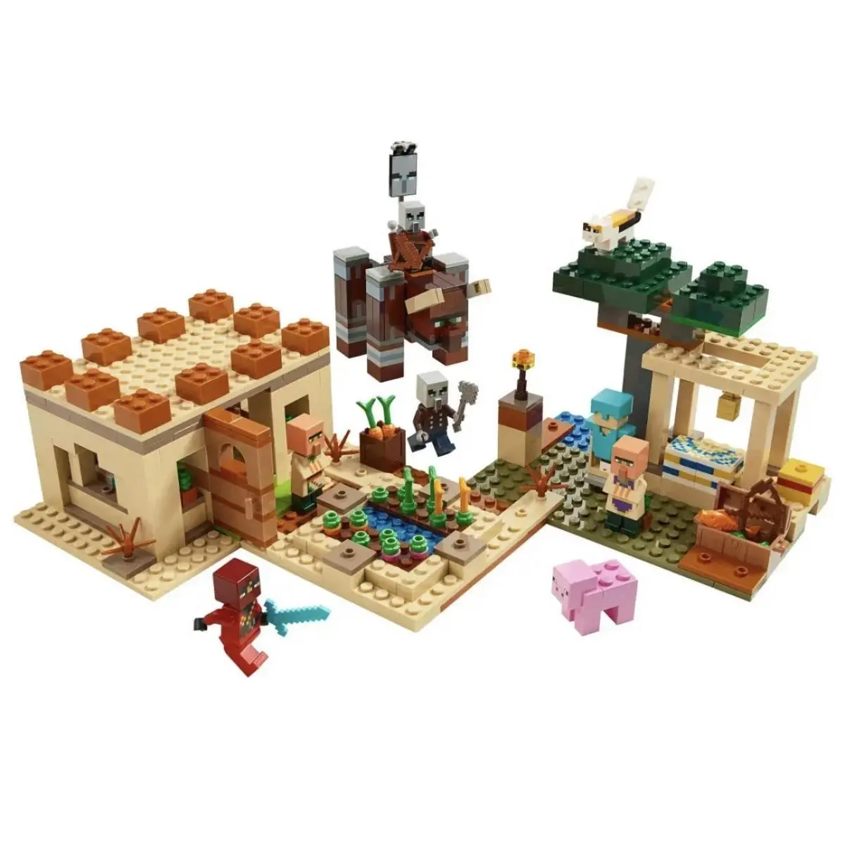 Lego Minecraft: The Illager Raid 21160 - Retired Set