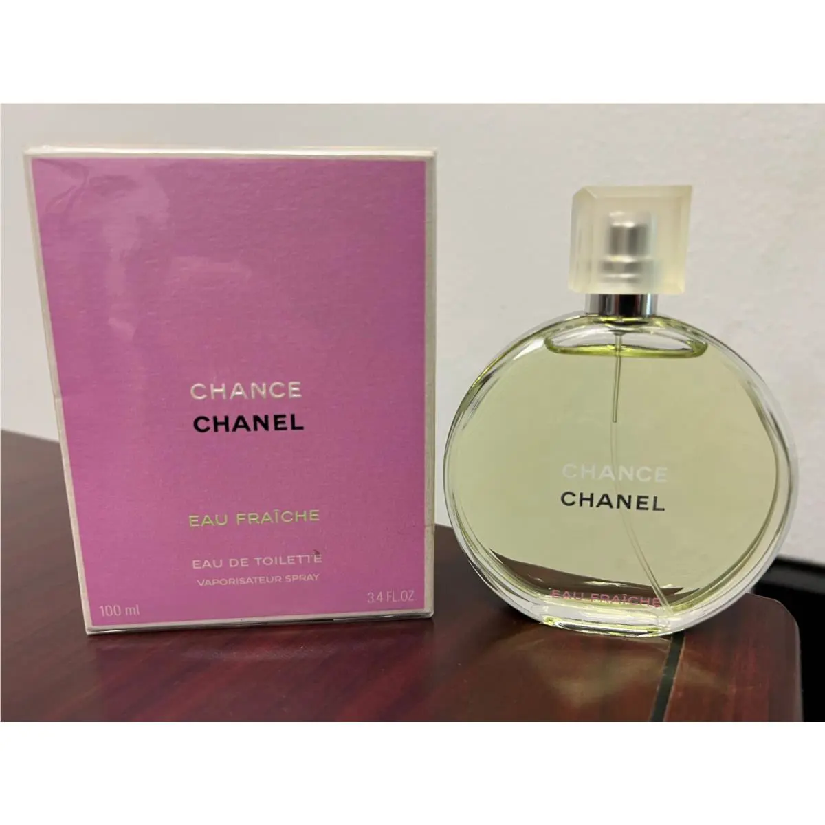 Chance Chanel Eau Fraiche 3.4 FL oz / 100 ML Eau De Toilette Spray In Box