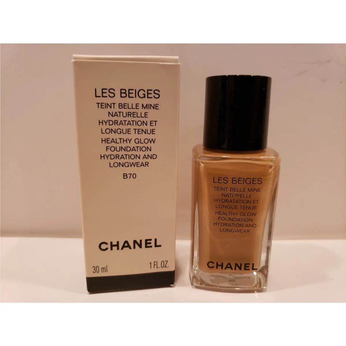 Chanel Les Beiges Healthy Glow Foundation B70 1.0 OZ