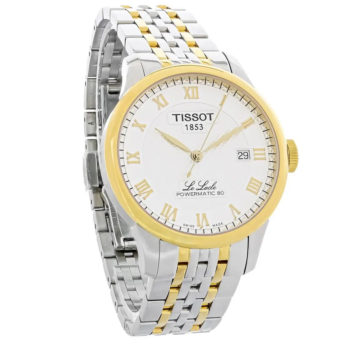 Tissot Le Locle Men`stwo-tone Swiss Automatic Watch T006.407.22.033.01