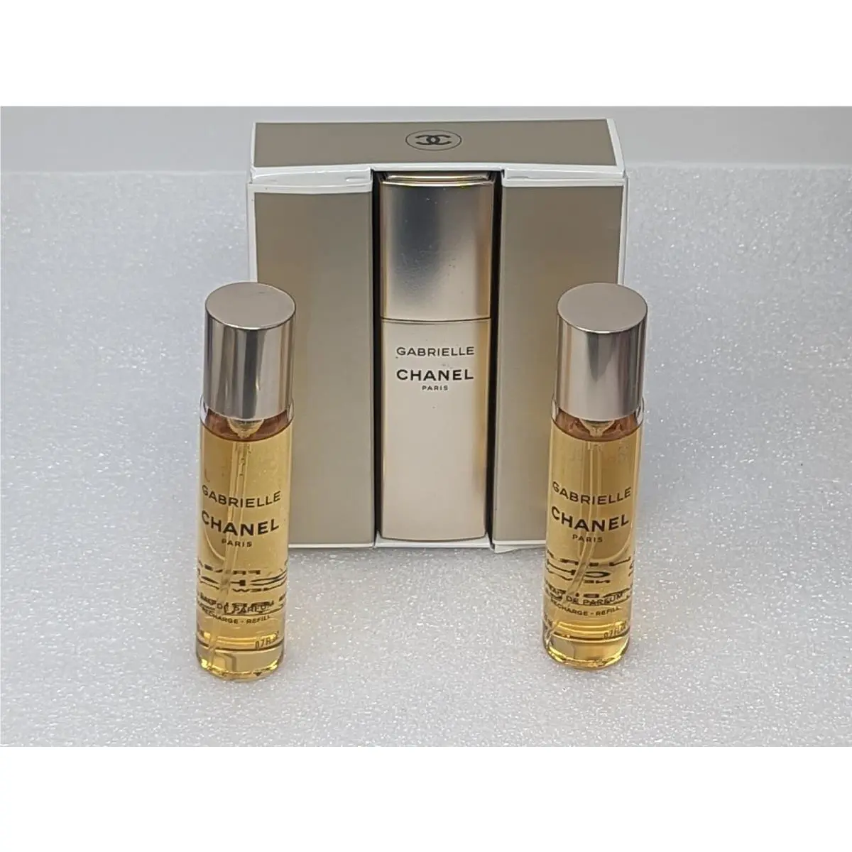 Chanel Gabrielle Eau De Parfum Perfume Twist Spray Set 3 X 0.7 oz