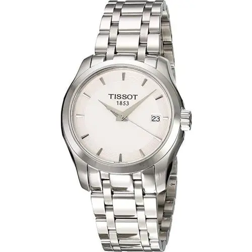 Women`s T0352101101100 Couturier Analog Swiss Quartz Silver by Tissot