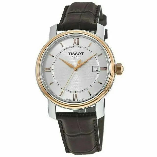 Tissot T0974102603800 Men`s Bridgeport Silver Dial Watch