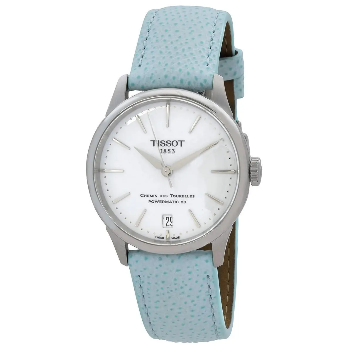 Tissot Ladies Chemin Des Tourelles Powermatic 80 Auto Watch - T1392071601100