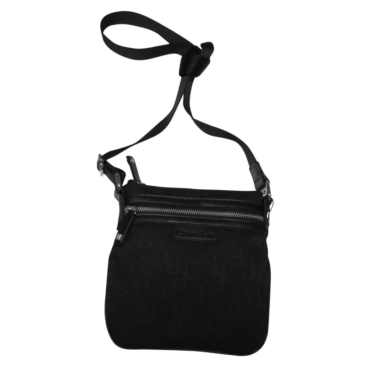 Calvin Klein Crossbody Xbody Bag Signature Logo Monogram Black