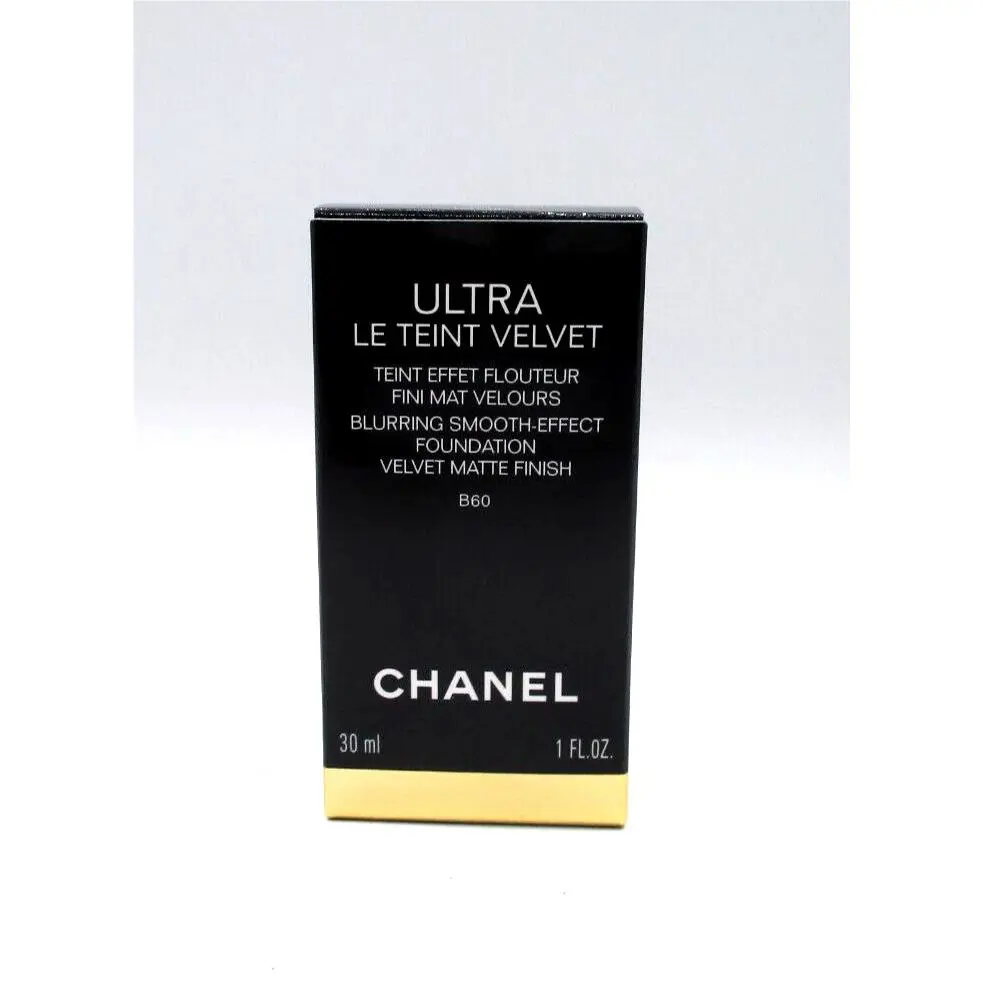 Chanel Ultra Blurring Smooth Effect Foundation Velvet Matte Finish B60 1 oz