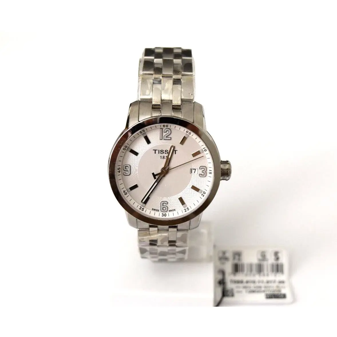 Tissot Prc 200 SS Silver Dial T055.410.11.017.00 Watch