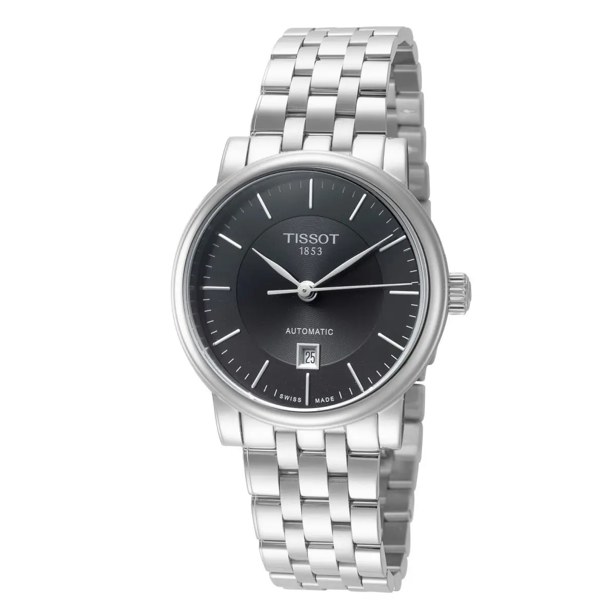 Tissot Women`s Carson 30mm Automatic Watch T1222071105100