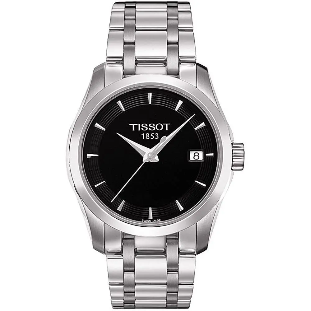 Tissot T-trend Couturier Black Dial Women`s Watch T035.210.11.051.00