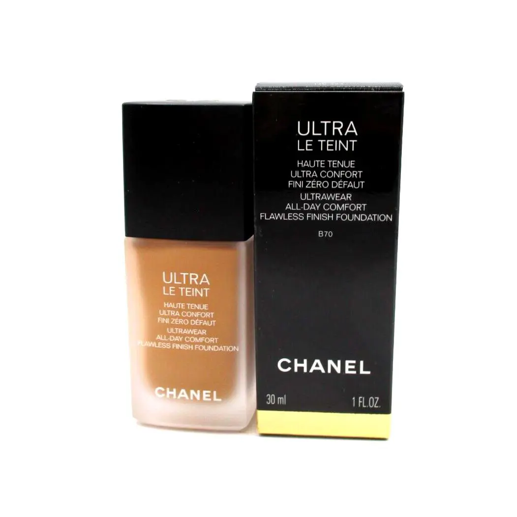 Chanel Ultrawear All Day Comfort Flawless Finish Foundation B70 1 oz