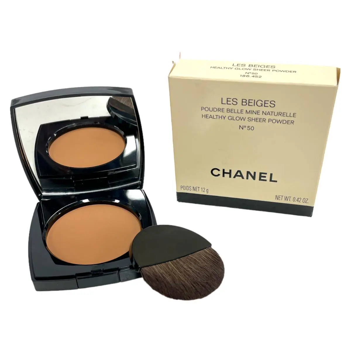 Chanel Les Beiges Healthy Glow Sheer Powder SPF25/PA++ No50 12g/0.42oz - Beige