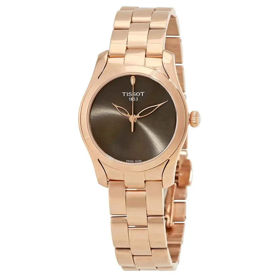 Tissot T Wave Anthracite Dial Ladies Watch T112.210.33.061.00