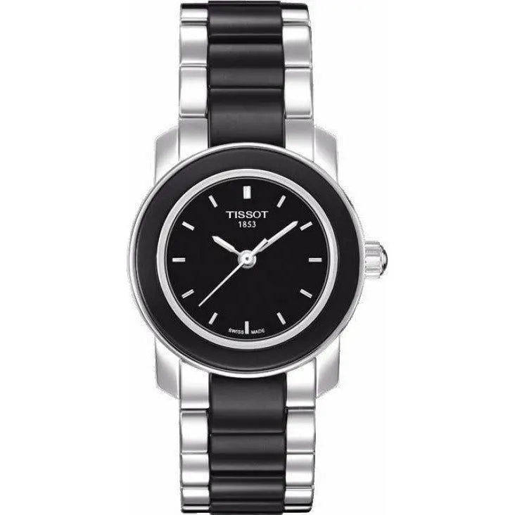 Tissot T-trend Cera Black Ceramic Ladies Watch T064.210.22.051.00