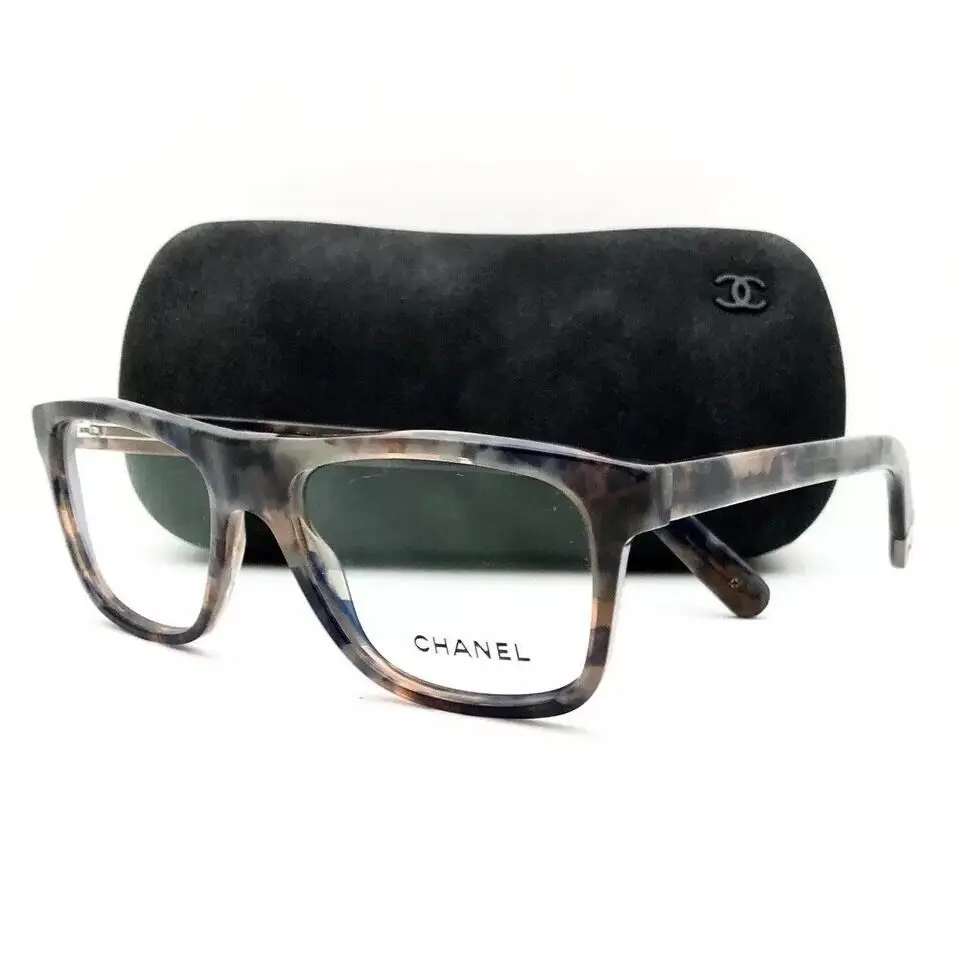 Chanel Eyeglasses 3240 1392 Blue/grey Mottle 52•16•140 with Case