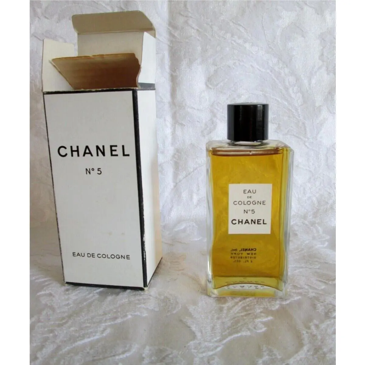 Vintage Chanel No 5 Eau De Cologne - 2 Fl. Ozs