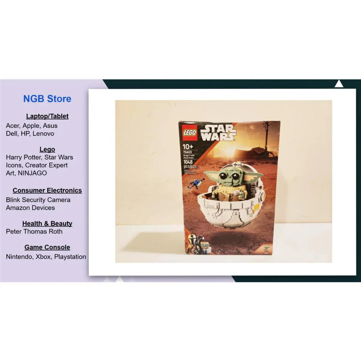 Lego Star Wars The Mandalorian: Grogu 75403 US