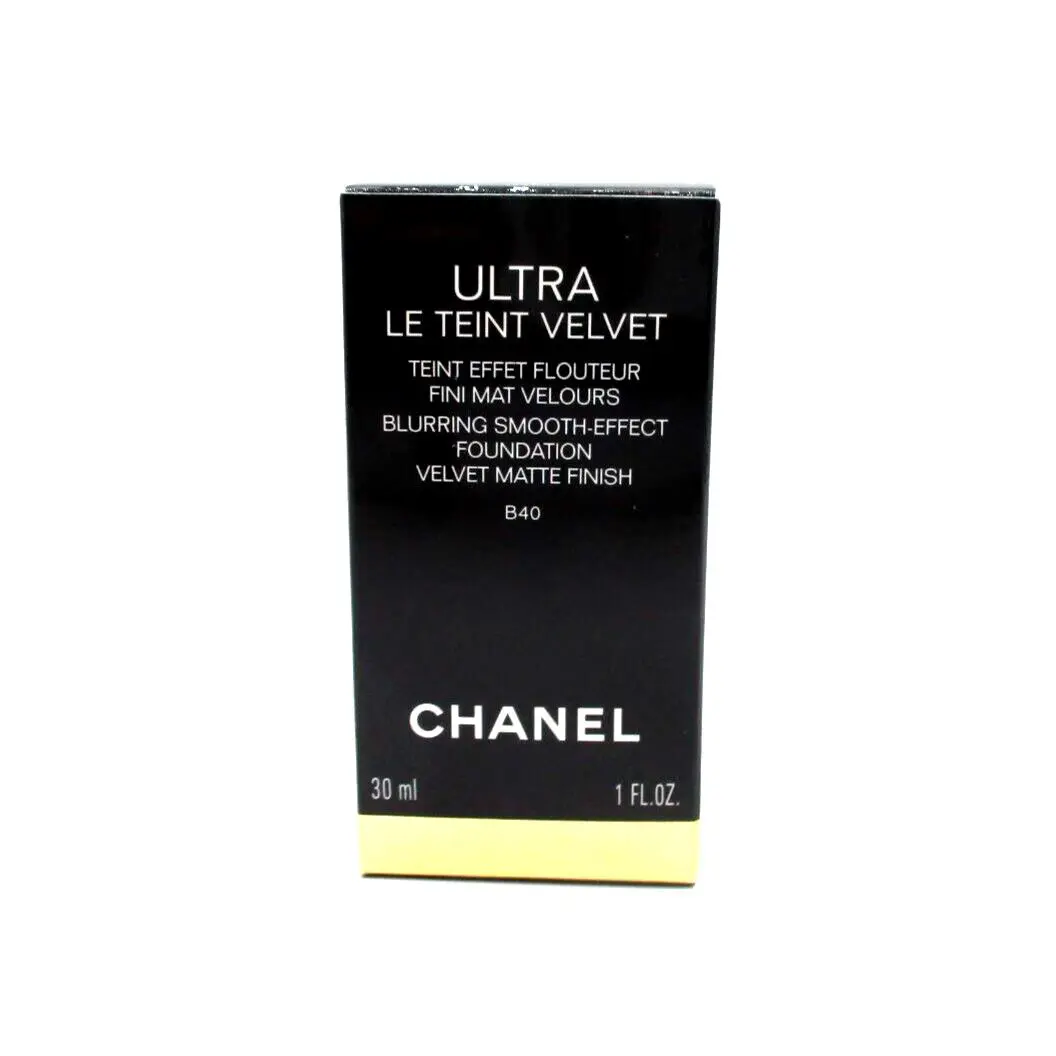 Chanel Ultra Blurring Smooth Effect Foundation Velvet Matte Finish B40 1 oz