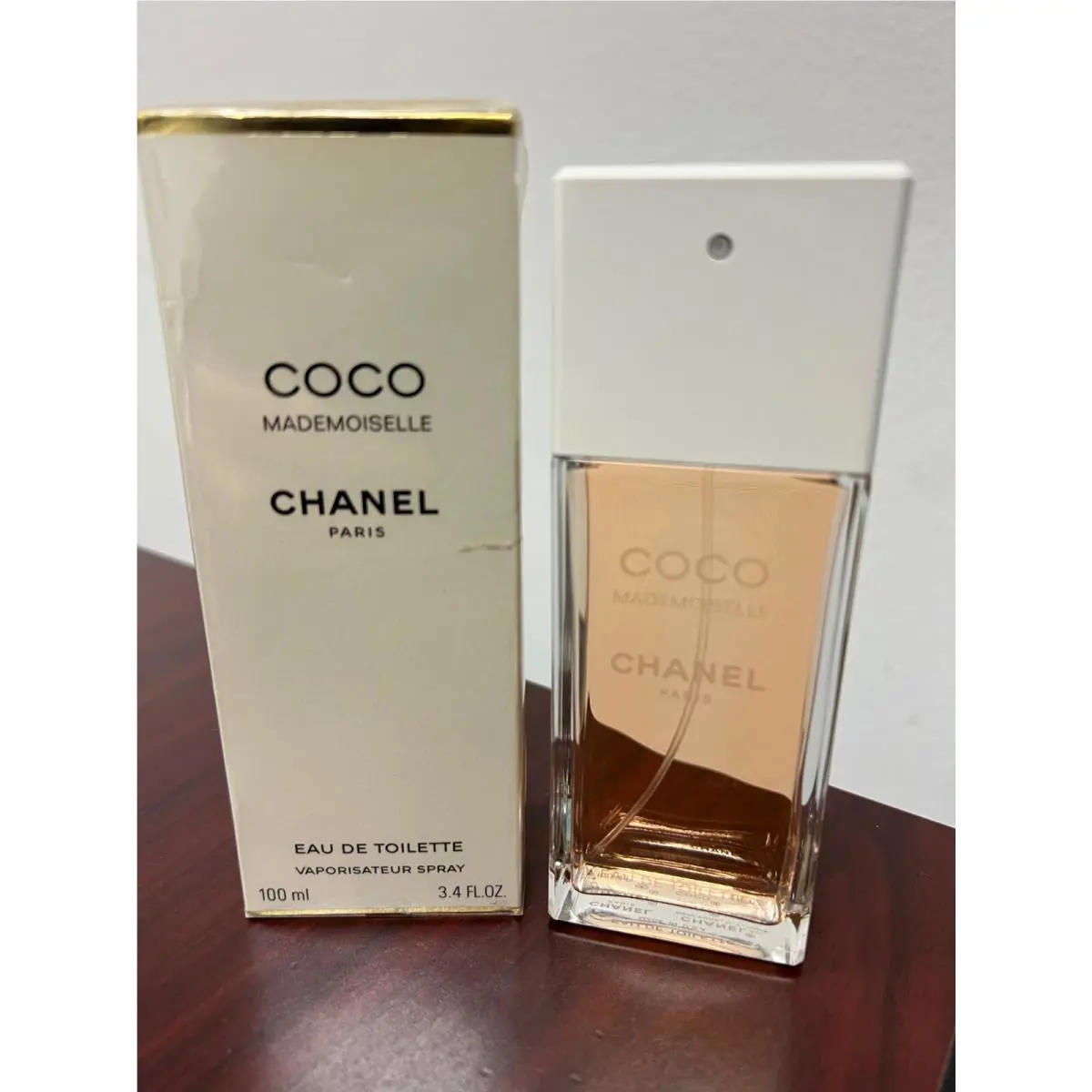 Made In France Coco Mademoiselle by Chanel 3.4 Oz/ 100 ML Edt Spray Box