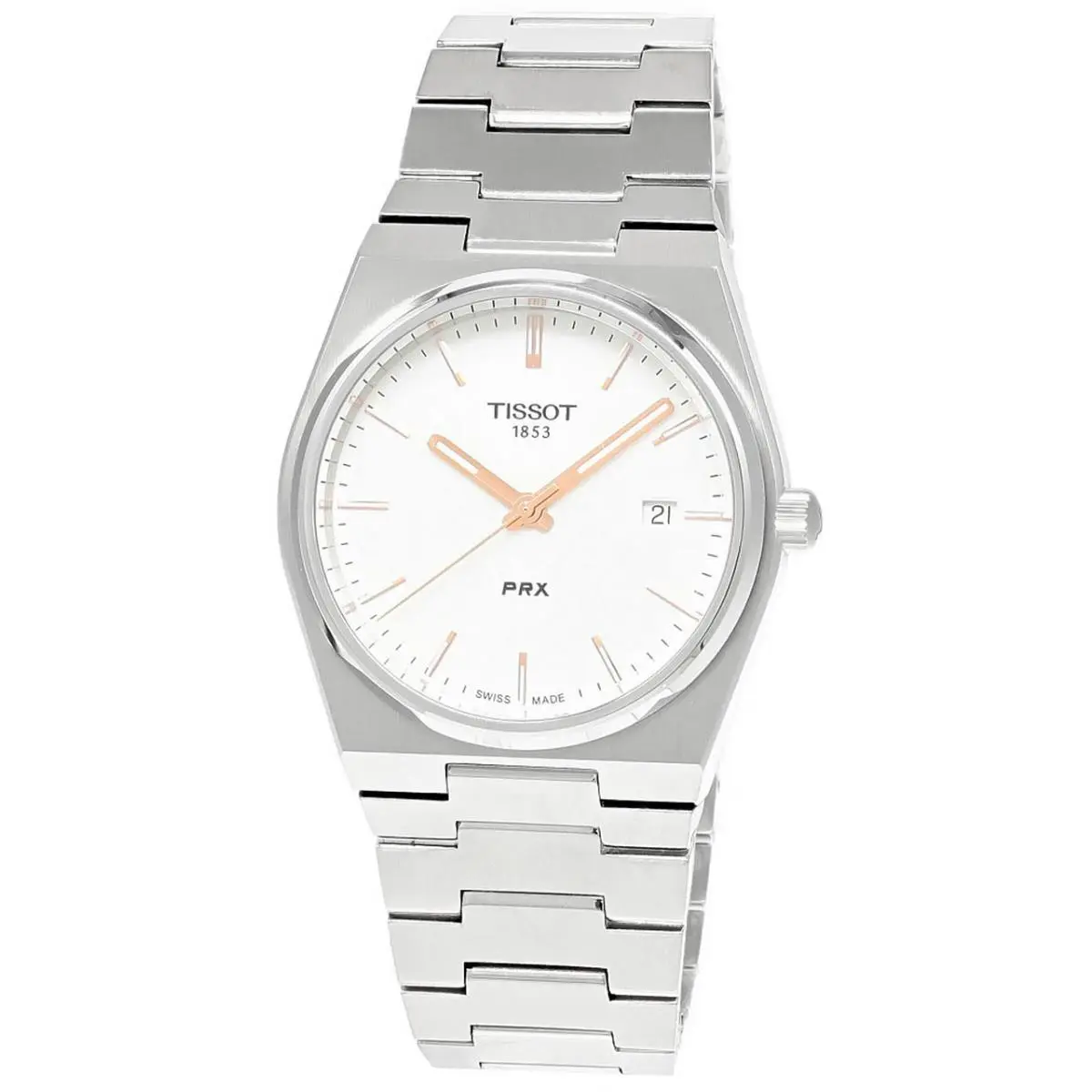 Tissot Prx 40mm Stainless Steel Silver Dial Men`s Watch T137.410.11.031.00
