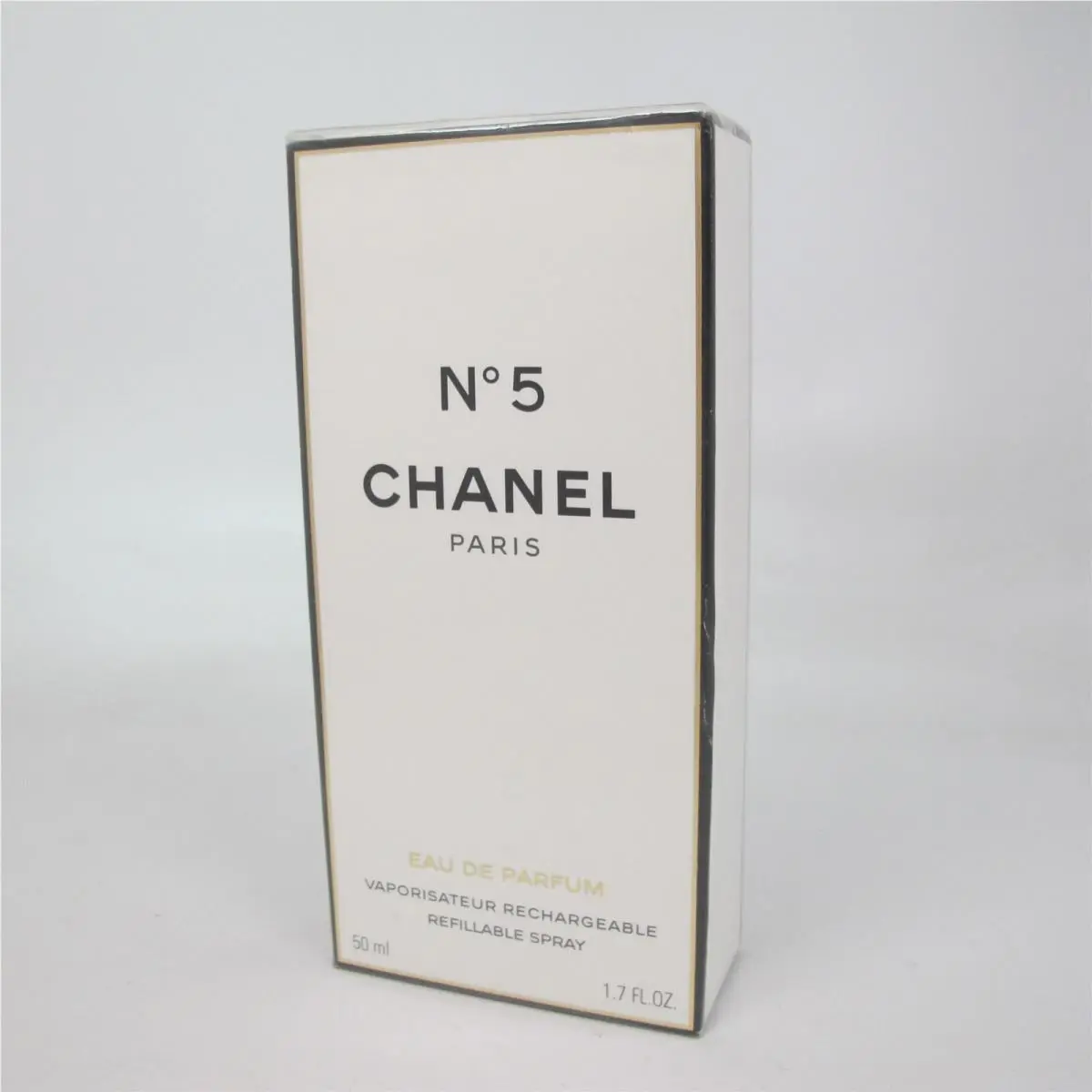 Chanel No.5 by Chanel 50 ml/1.7 oz Eau de Parfum Spray Rechargeable Vintage