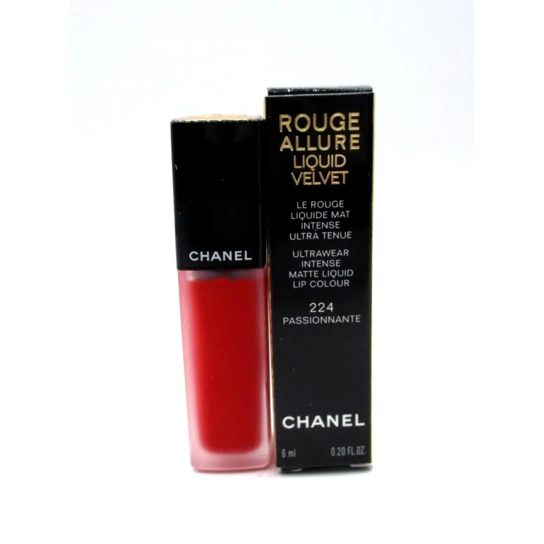 Chanel Ultrawear Intense Matte Liquid Lip Colour 224 Passionnante .20 oz