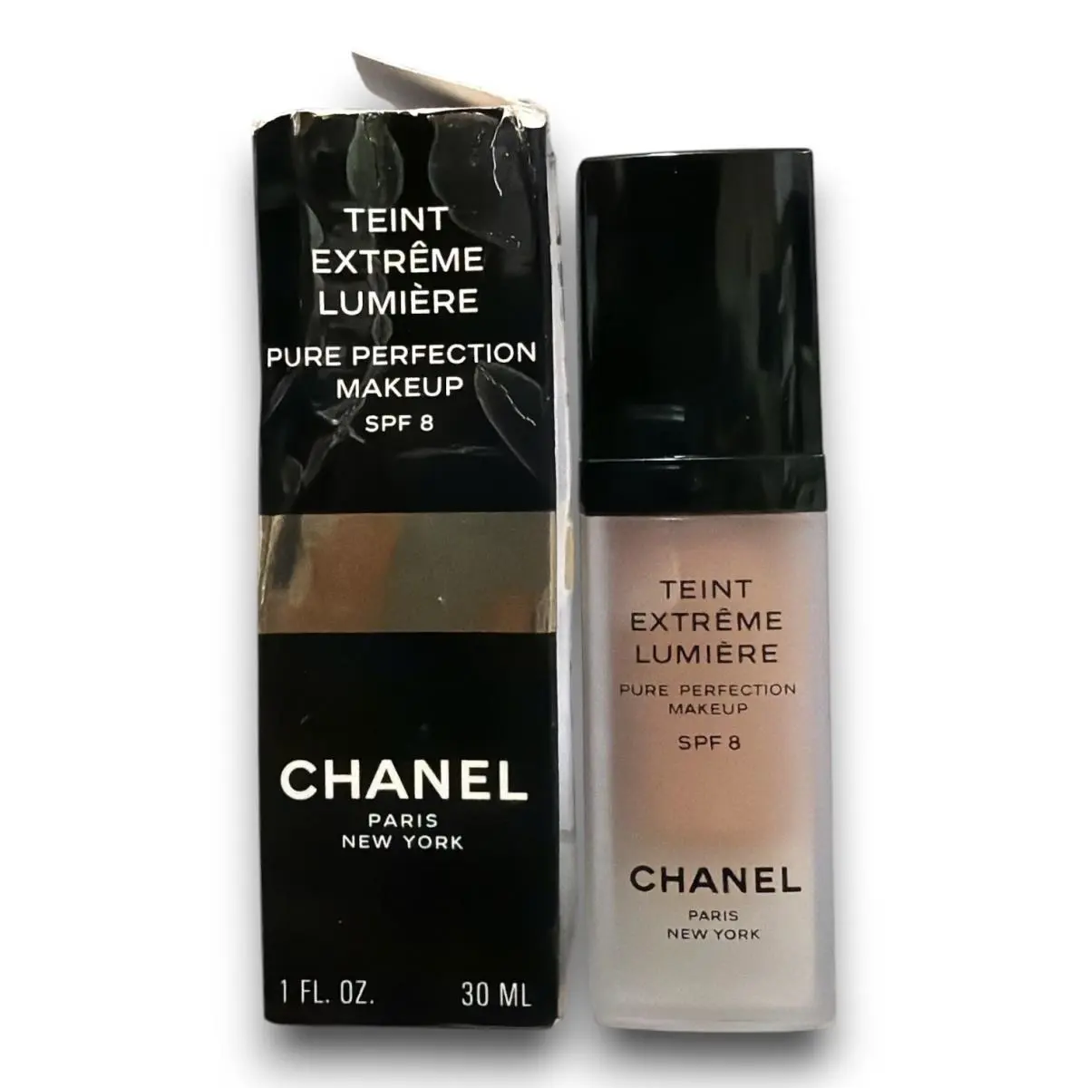 Chanel Teint Extrem Lumiere Pure Perfection Makeup 1 Sand Intensity 1oz Vintage
